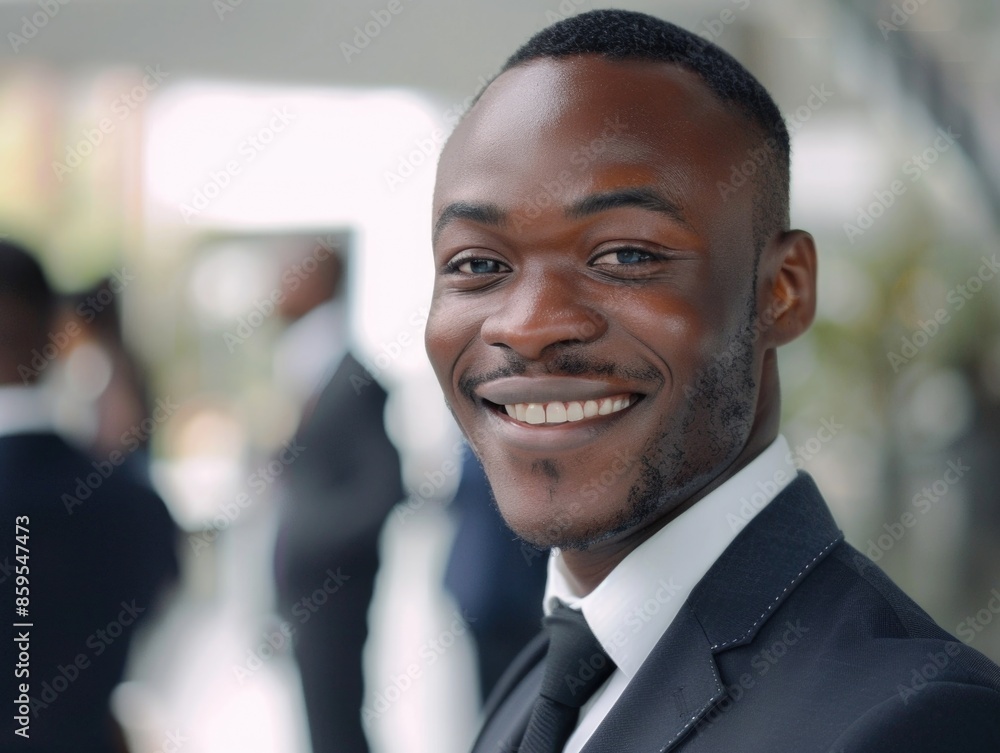A professional man in a suit and tie smiling directly at the camera, perfect for business or personal use A professional man in a suit and tie smiling directly at the camera, perfect for business or personal use