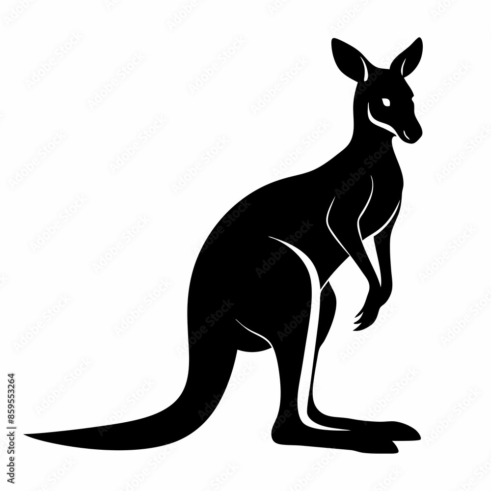 kangaroo illustration kangaroo illustration