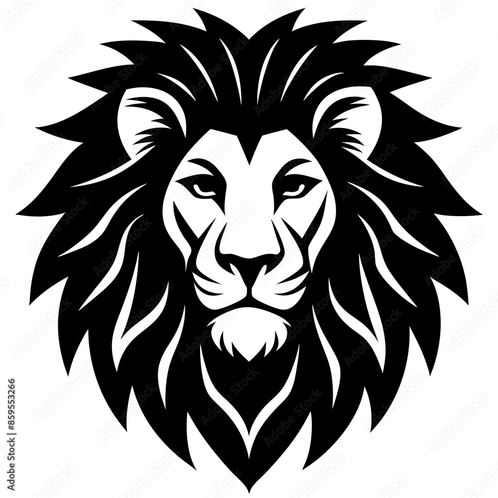 lion head illustration lion head illustration