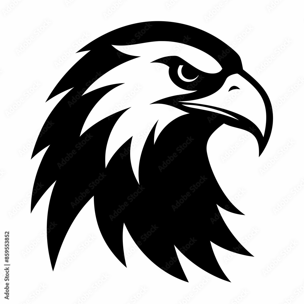 eagle head vector illustration eagle head vector illustration