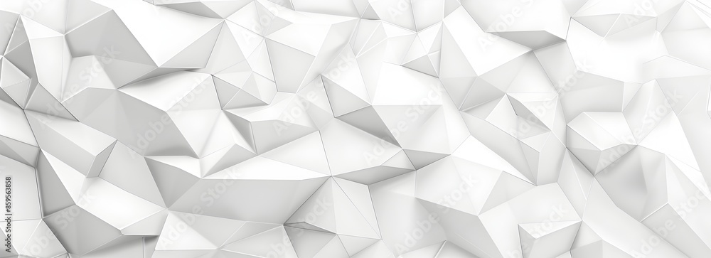 Abstract white background with geometric pattern for design and presentation, vector illustration, flat style, white color Abstract white background with geometric pattern for design and presentation, vector illustration, flat style, white color