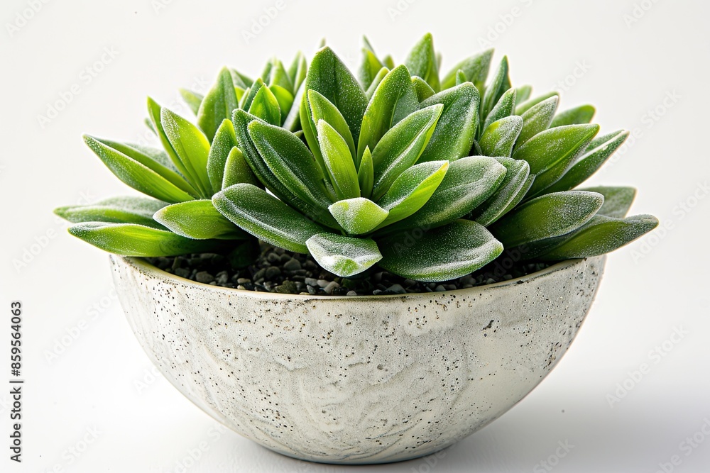 Haworthia Papillosa plant in a ceramic pot isolated on white background Haworthia Papillosa plant in a ceramic pot isolated on white background