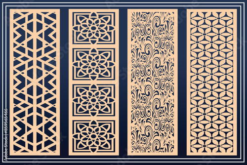 Om jali and side jali for indian temples