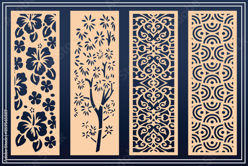 Om jali and side jali for indian temples