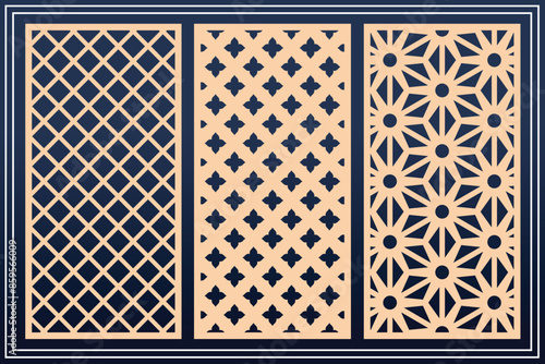 Om jali and side jali for indian temples