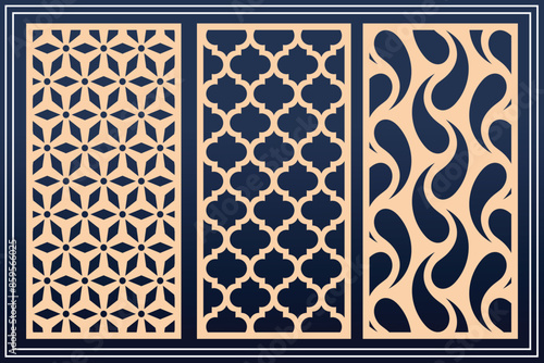 Om jali and side jali for indian temples