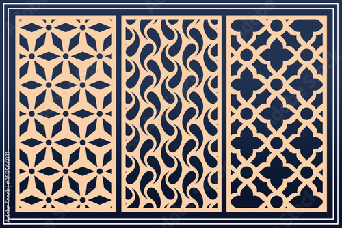 Om jali and side jali for indian temples