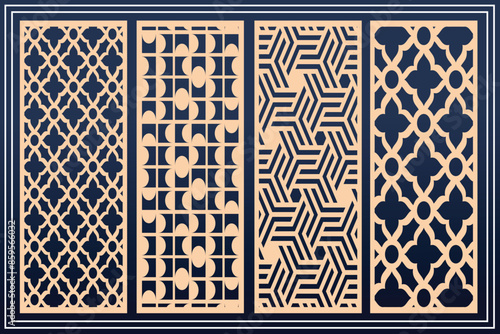 Om jali and side jali for indian temples