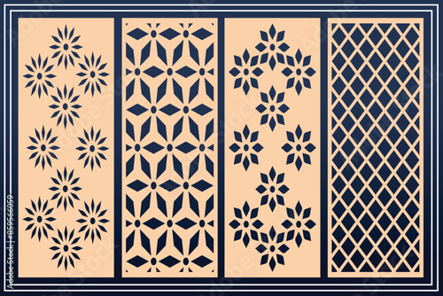 Om jali and side jali for indian temples