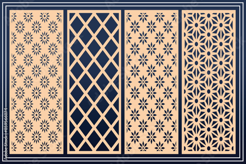 Om jali and side jali for indian temples