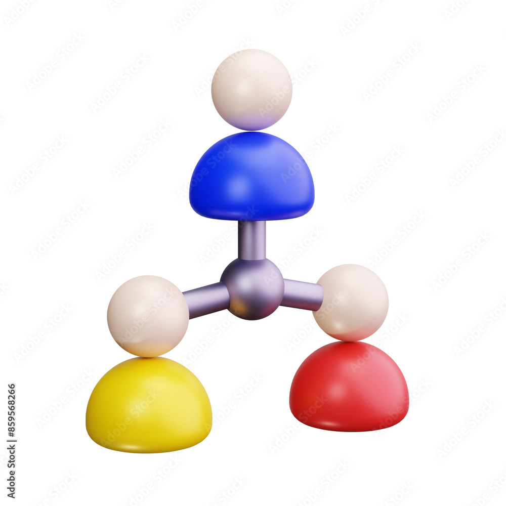 group 3d render icon