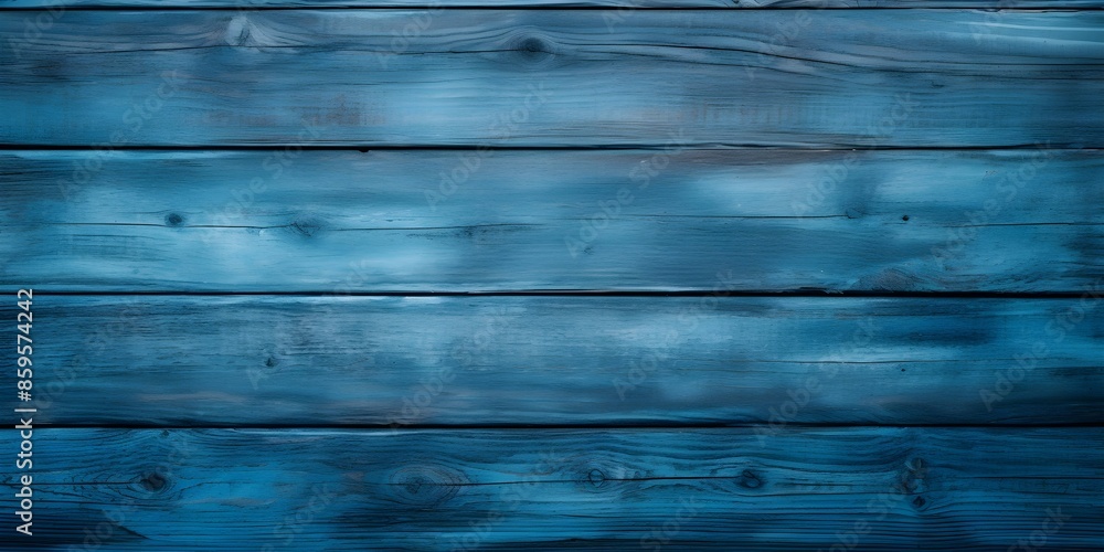 Obraz premium Blue background, Abstract wood texture