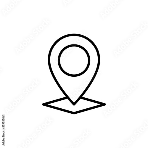 Map Marker Icon Ideal for Location and Navigation Services Free Download Map Marker Icon Ideal for Location and Navigation Services - GFXLoad