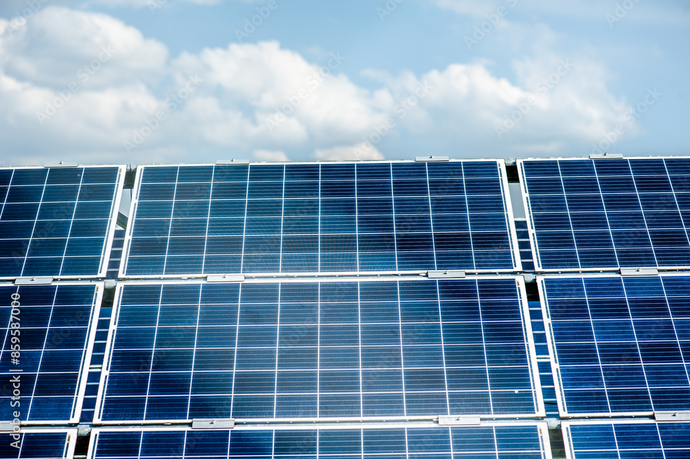 photovoltaic solar panels, alternative energy concept. solar energy panels on the field. photovoltaic solar panels, alternative energy concept. solar energy panels on the field.