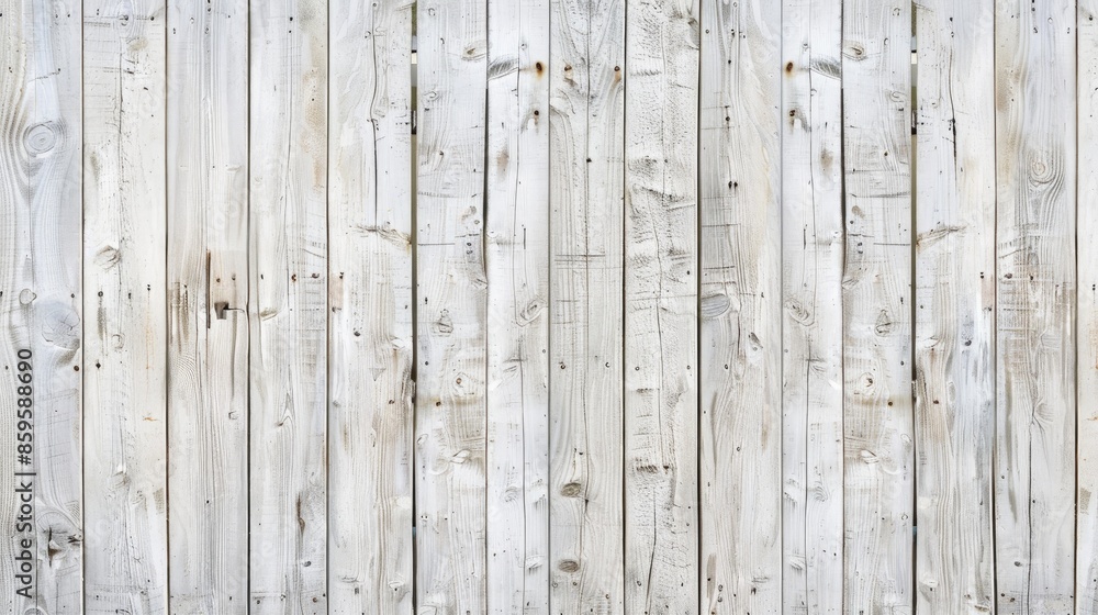 Background with texture of white wooden planks Background with texture of white wooden planks