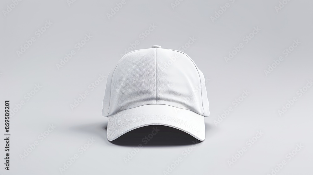 Cap for sports on a white backdrop Cap for sports on a white backdrop