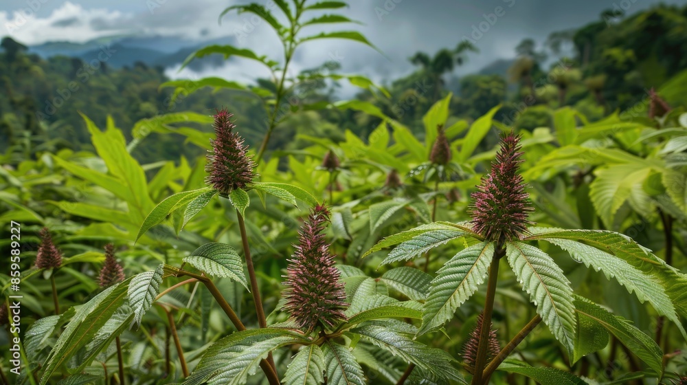 Castor Plant Also Known as Arandee is Cultivated for Oil Extraction Castor Plant Also Known as Arandee is Cultivated for Oil Extraction