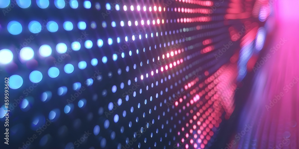Creating Stunning Precise Images with a Vivid LED Panel Featuring Thousands of Colorful Pixels. Concept LED Photography, Colorful Pixels, Precise Images Creating Stunning Precise Images with a Vivid LED Panel Featuring Thousands of Colorful Pixels. Concept LED Photography, Colorful Pixels, Precise Images