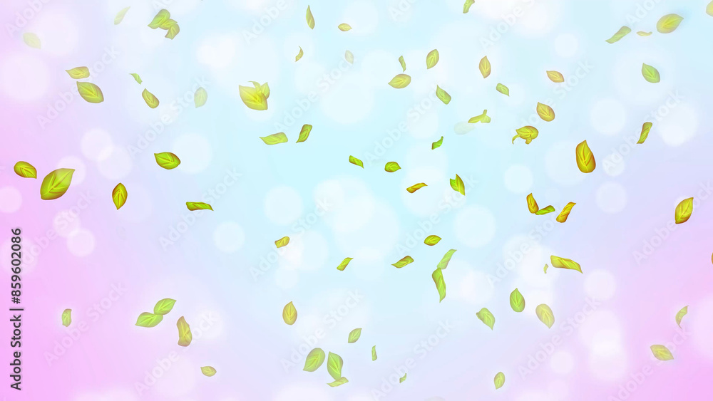 Spring background, spring background with green leaves and bokeh Spring background, spring background with green leaves and bokeh