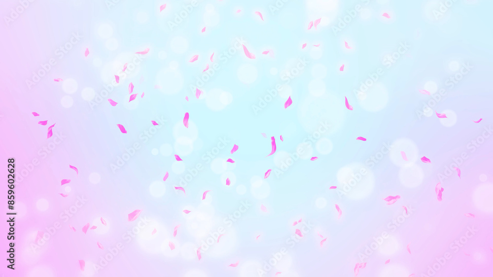 Pink Rose Petals, cherry blossom on spring background, nature Pink Rose Petals, cherry blossom on spring background, nature