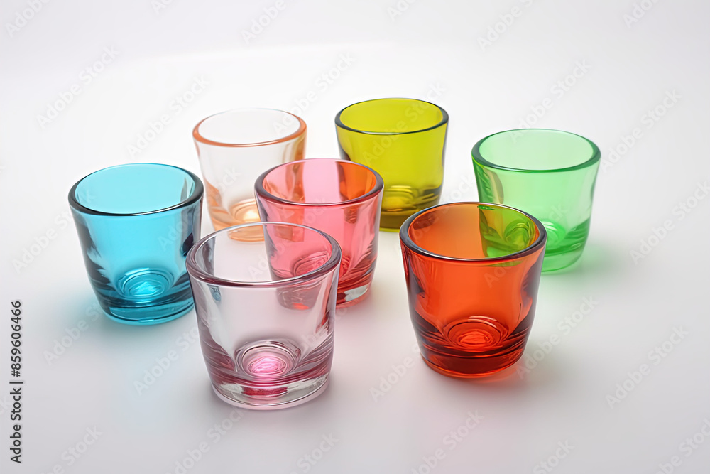 colored shot glasses colored shot glasses