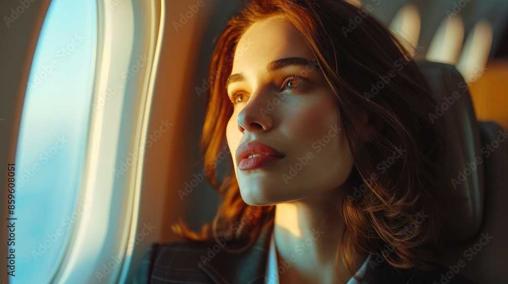 Corporate Voyager: Woman in Business Attire Corporate Voyager: Woman in Business Attire