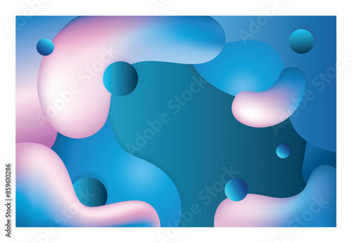 Abstract geometric memphis background 