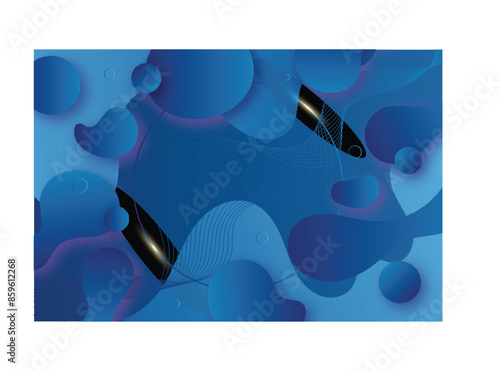 Abstract geometric memphis background 