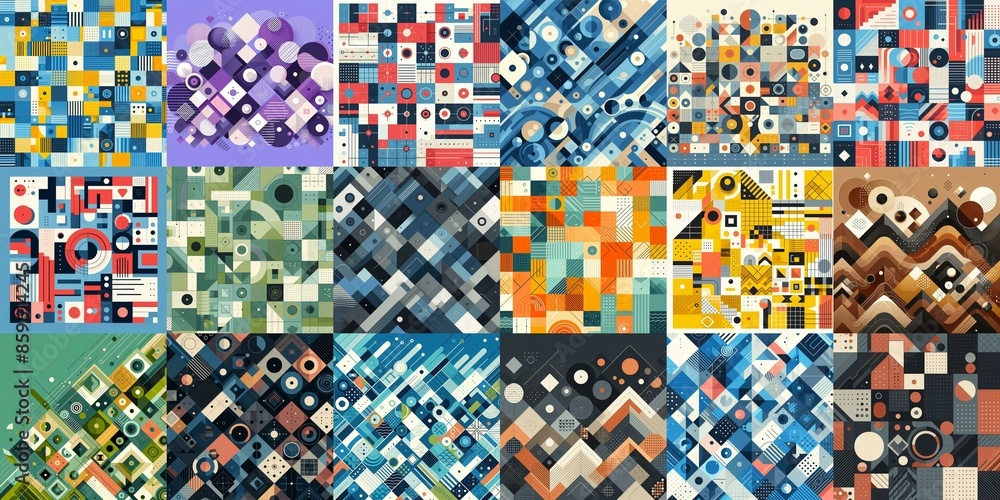 Modern abstract backgrounds. AI generated illustration Modern abstract backgrounds. AI generated illustration