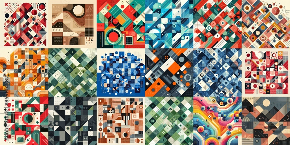 Modern abstract backgrounds. AI generated illustration Modern abstract backgrounds. AI generated illustration