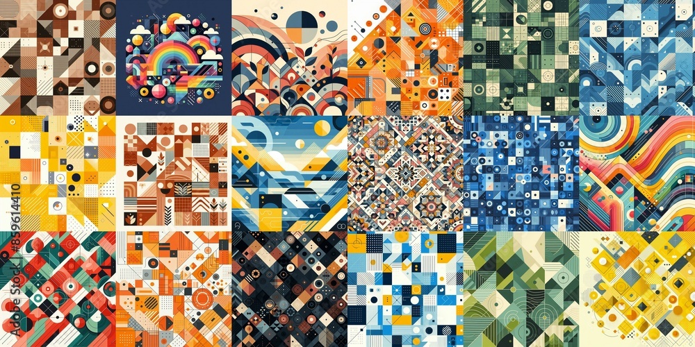 Modern abstract backgrounds. AI generated illustration Modern abstract backgrounds. AI generated illustration