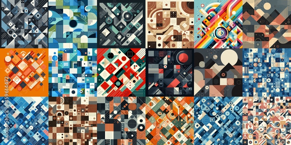 Modern abstract backgrounds. AI generated illustration Modern abstract backgrounds. AI generated illustration