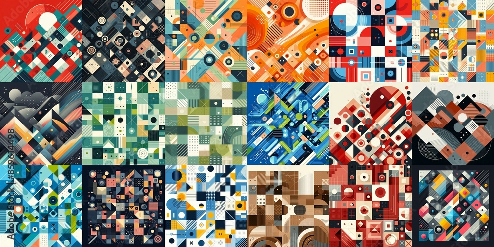 Modern abstract backgrounds. AI generated illustration Modern abstract backgrounds. AI generated illustration