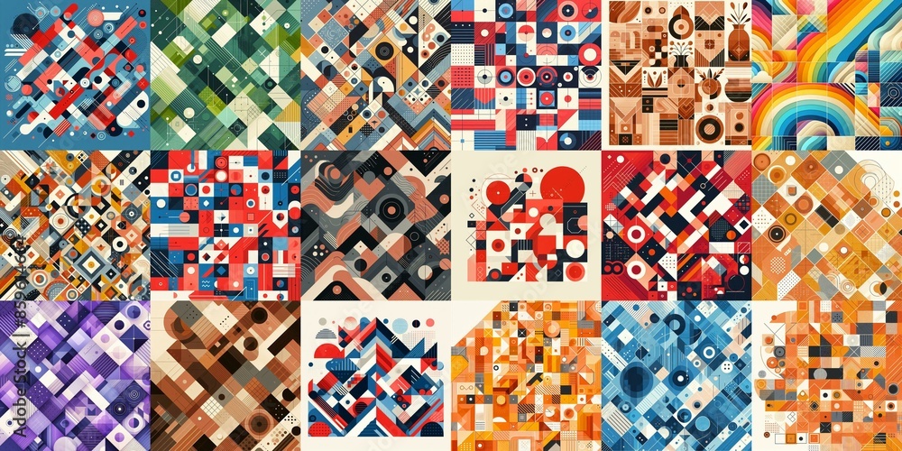 Modern abstract backgrounds. AI generated illustration Modern abstract backgrounds. AI generated illustration