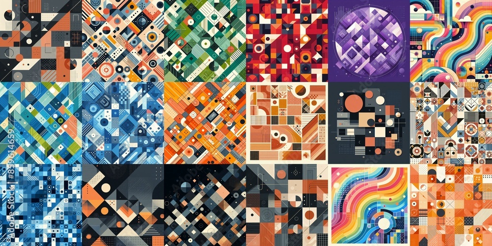 Modern abstract backgrounds. AI generated illustration Modern abstract backgrounds. AI generated illustration