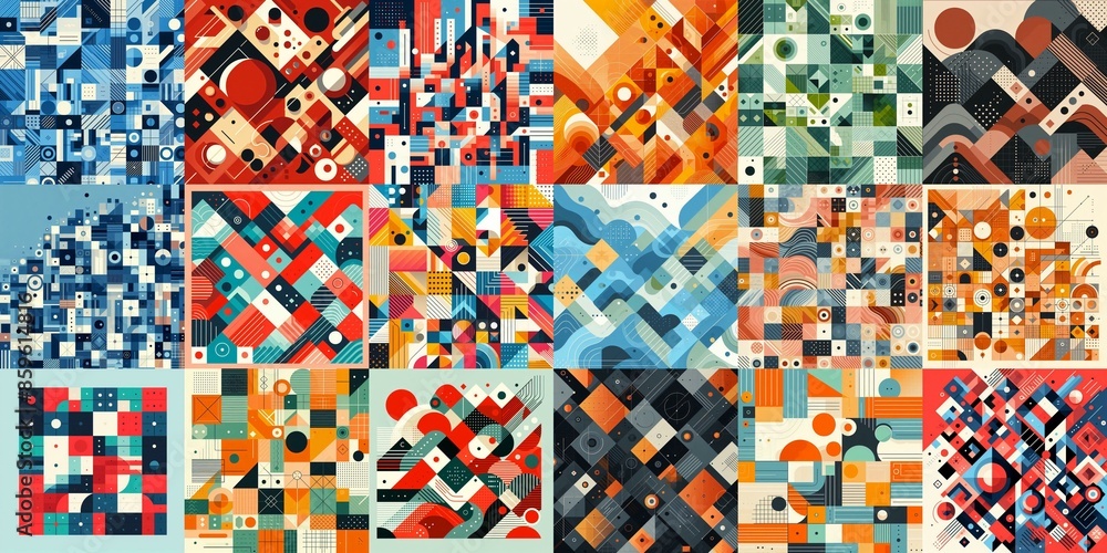 Modern abstract backgrounds. AI generated illustration Modern abstract backgrounds. AI generated illustration