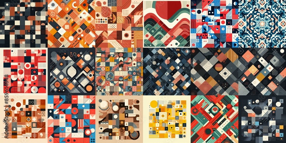 Modern abstract backgrounds. AI generated illustration Modern abstract backgrounds. AI generated illustration