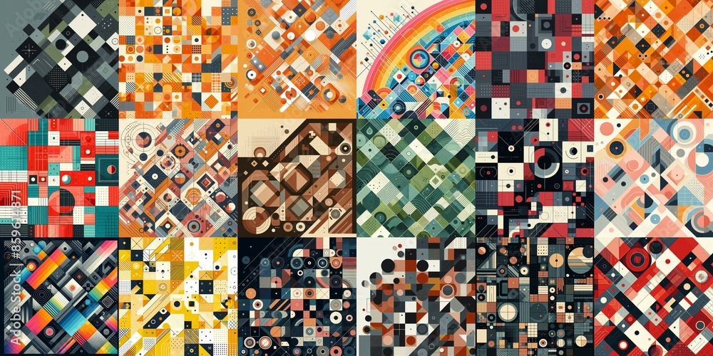 Modern abstract backgrounds. AI generated illustration Modern abstract backgrounds. AI generated illustration