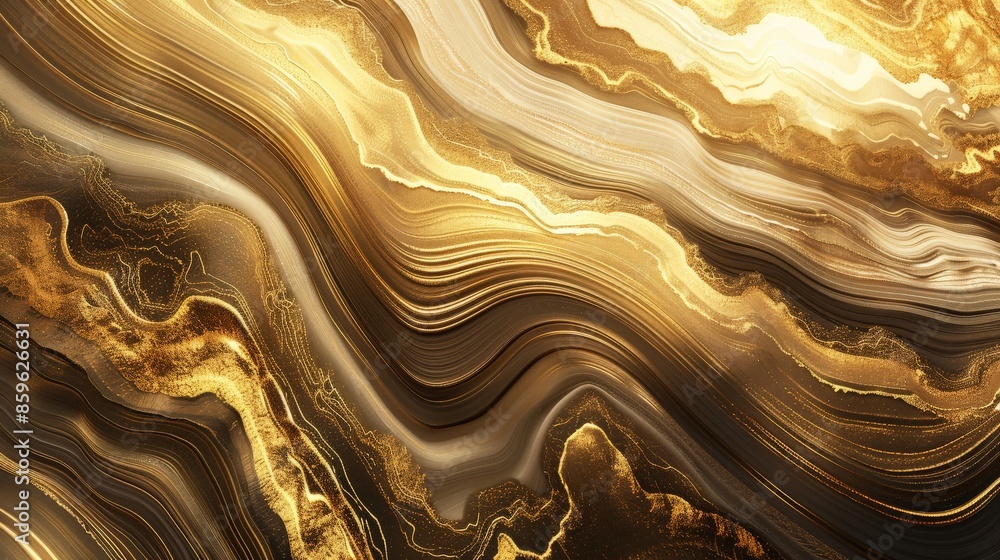 Abstract Gold Lines Abstract Gold Lines