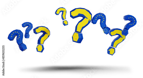 question marks in the color...