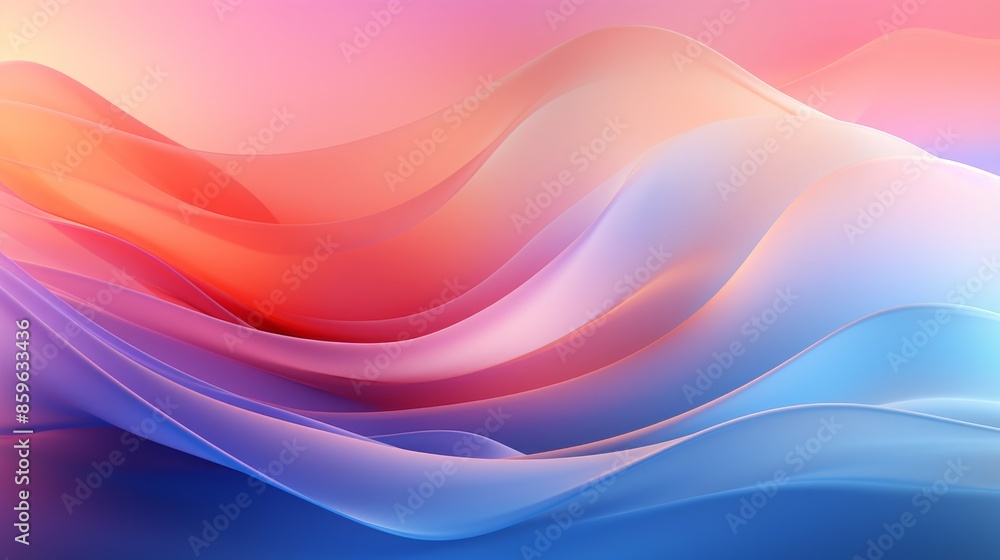 Dynamic and colorful gradient waves creating a vibrant abstract background Dynamic and colorful gradient waves creating a vibrant abstract background