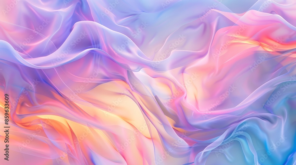 Bright and lively gradient waves forming a vibrant abstract background Bright and lively gradient waves forming a vibrant abstract background