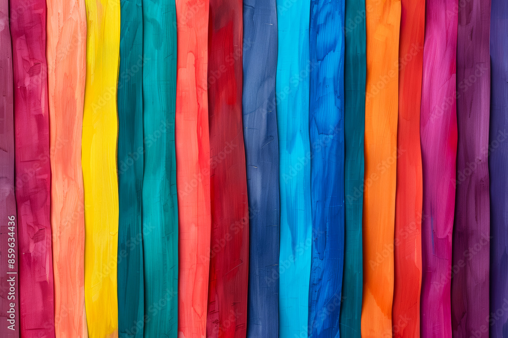Colorful abstract background with vertical brush strokes in vibrant hues representing creativity and celebration, ideal for Pride Month concepts Colorful abstract background with vertical brush strokes in vibrant hues representing creativity and celebration, ideal for Pride Month concepts