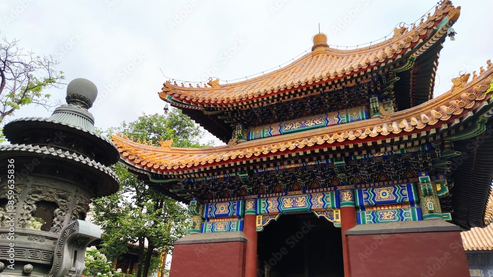 Obraz premium Temple des Lamas, Pékin