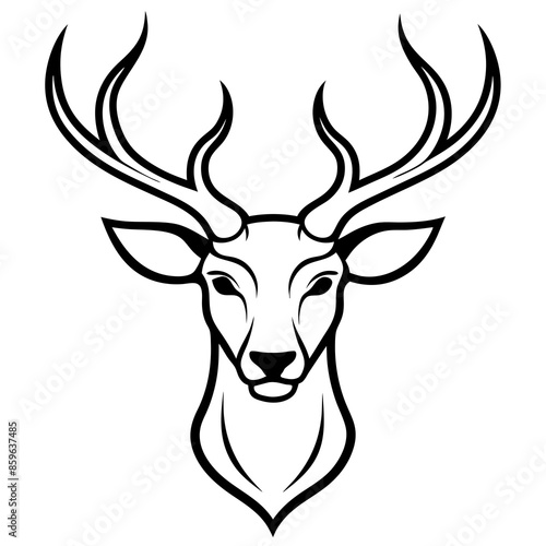 deer head silhouette