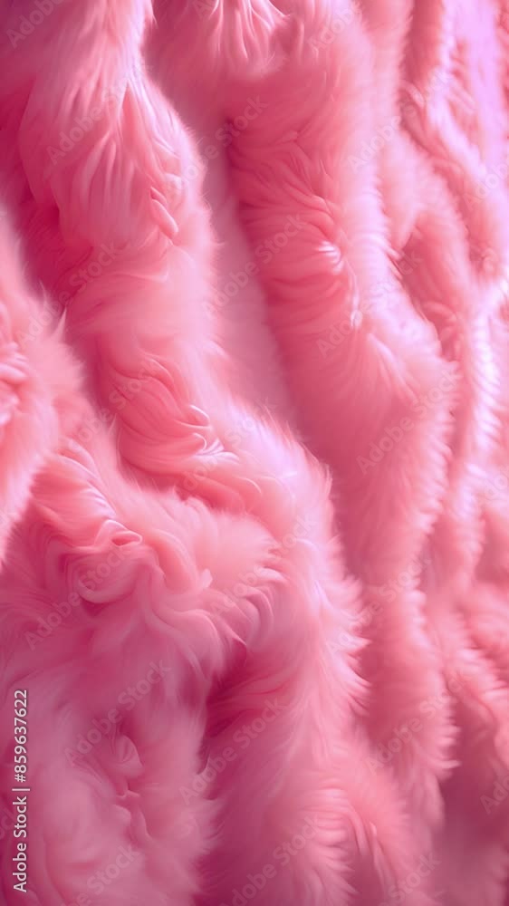 Pink fur texture top view. Pink sheepskin background. Fur pattern. Texture of pink shaggy fur. Wool texture. Sheep fur close up Moving around 4k Pastel pink Pink fur texture top view. Pink sheepskin background. Fur pattern. Texture of pink shaggy fur. Wool texture. Sheep fur close up Moving around 4k Pastel pink