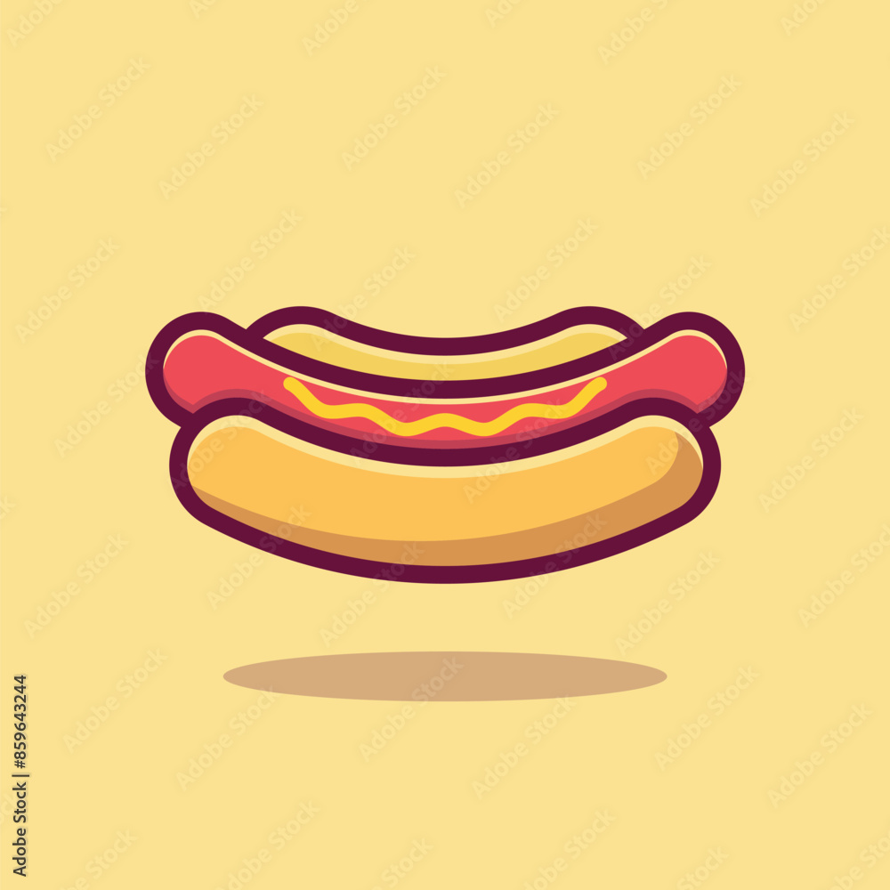 hot dog icon design vector template hot dog icon design vector template