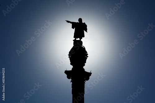 statue of Cristóbal Colon  photo