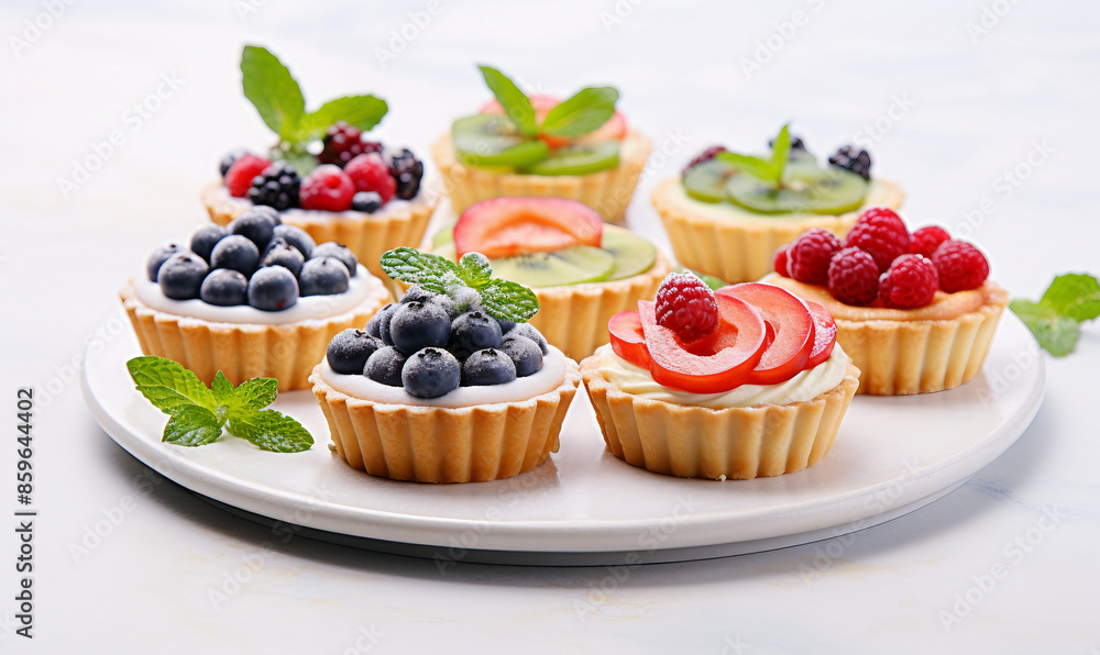 tarts with fruit tarts with fruit