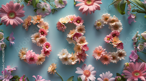 card with number 333